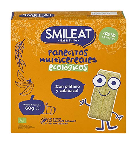 Smileat Galleta/Panecito Ecológico BIO 60 g