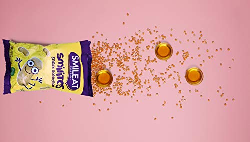 Smileat Gusanitos de Maíz Ecológico - Paquete de 15 x 38 gr - Total: 570 gr