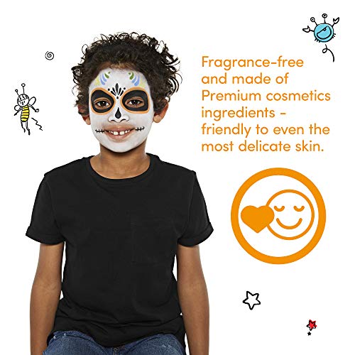 Snazaroo - Manual A6 de maquillaje con pintura facial y guía, maravillas marinas