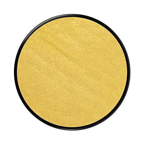 Snazaroo- Pintura facial y Corporal, 18 ml, Color dorado metálico (Colart 1118777)