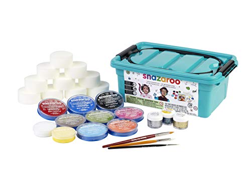 Snazaroo - Pintura facial y corporal, kit de 28 piezas