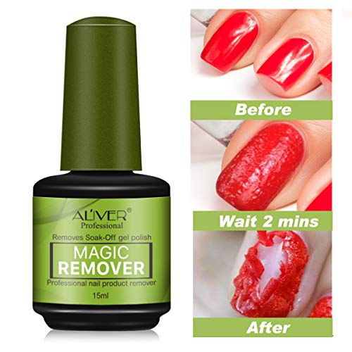 Soak-Off Gel Polish Nail Remover Esmalte Extractor de Esmalte de Uñas Mágico Especial Eliminación de Estallido de Uñas Líquido Descarga de Pegamento Manicura Gel de Remojo