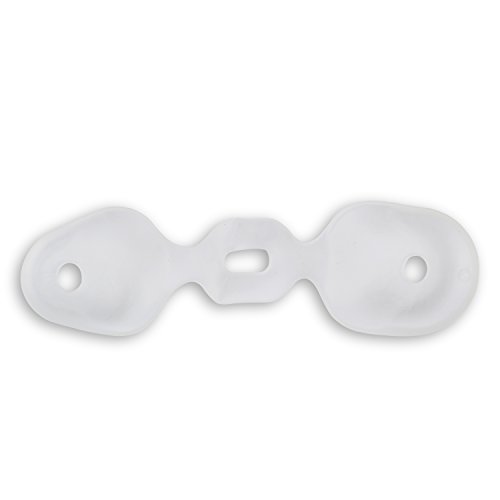 SOLES Pad para juanetes y separador de dedos con férula – Enderezador del pie de gran tamaño, ayuda a aliviar el dolor del pie – silicona hipoalergénica – un tamaño para todos