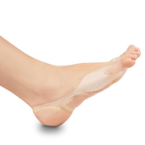 SOLES Pad para juanetes y separador de dedos con férula – Enderezador del pie de gran tamaño, ayuda a aliviar el dolor del pie – silicona hipoalergénica – un tamaño para todos