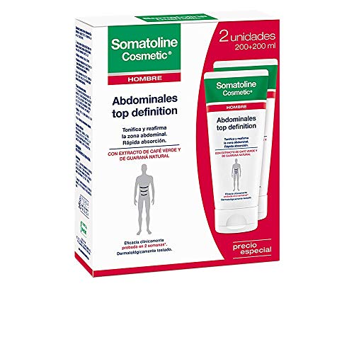 Somatoline Hombre Tratamiento Abdominales Top Definition Sport Cool - 1 Pack de 2