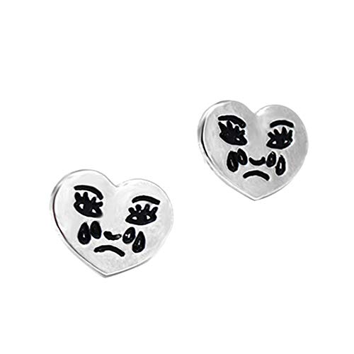 SOQNVLN - Pendientes de plata para fiestas de Halloween o bricolaje para fiestas de Halloween