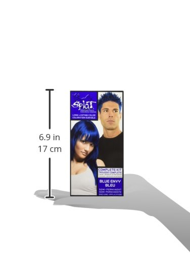 Splat Rebellious - Kit semipermanente para el pelo, diseño de fantasía, color azul
