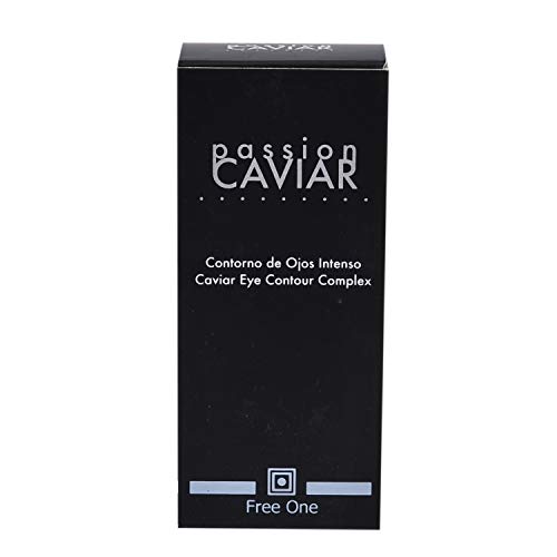 SPLENDOR FREE ONE Contorno De Ojos Passion Caviar | Crema Antiarrugas Para Hombres y Mujeres Con Efecto Lifting Gracias al Colágeno y Elastina | Serum Reafirmante Anti Bolsas