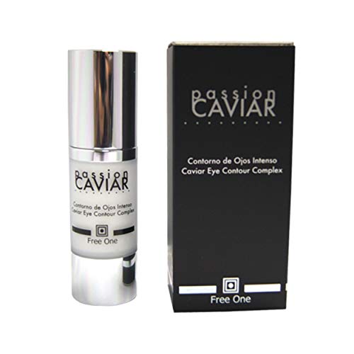 SPLENDOR FREE ONE Contorno De Ojos Passion Caviar | Crema Antiarrugas Para Hombres y Mujeres Con Efecto Lifting Gracias al Colágeno y Elastina | Serum Reafirmante Anti Bolsas