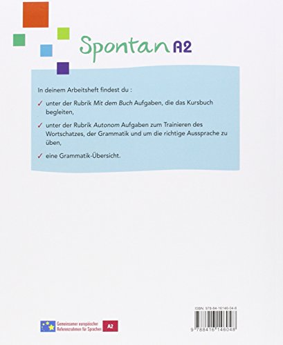 SPONTAN A2-B1 KURSBUCH + ARBEITSHEFT + DVD ROM - 9788416146055