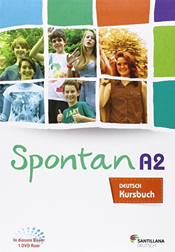 SPONTAN A2-B1 KURSBUCH + ARBEITSHEFT + DVD ROM - 9788416146055