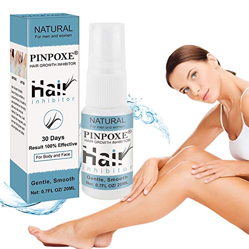 Spray de Depilación, Hair Remover, Spray de Depilación Permanente Natural, Depilación no Irritante, Hombres Y Mujeres Spray Inhibidor del Cabello para Detener el Crecimiento del Cabello