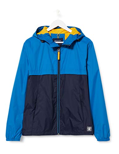 Springfield 5HE-Chaqueta Bl/Col R-c/87 Deportiva, Turquesa (Turquoise 95752687), M (Tamaño del Fabricante: M) para Hombre