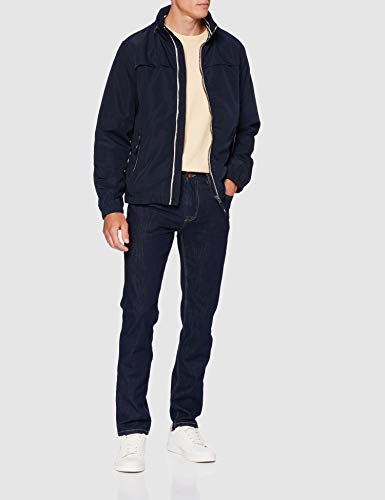 Springfield 5HE-Chaqueta C/Funnel R-c/10 Deportiva, Azul (Navy 95751810), S (Tamaño del Fabricante: S) para Hombre