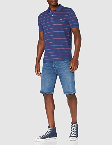 Springfield FR Raya Slim-c/13 Polo, Azul (Medium_Blue 13), S (Tamaño del Fabricante: S) para Hombre