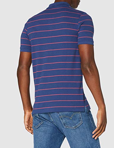 Springfield FR Raya Slim-c/13 Polo, Azul (Medium_Blue 13), S (Tamaño del Fabricante: S) para Hombre