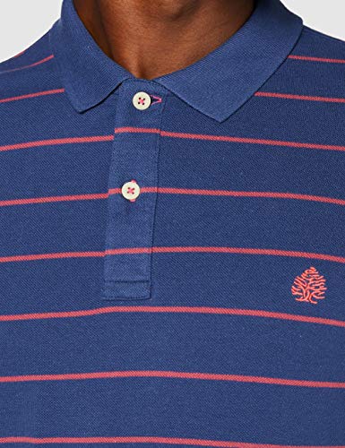 Springfield FR Raya Slim-c/13 Polo, Azul (Medium_Blue 13), S (Tamaño del Fabricante: S) para Hombre