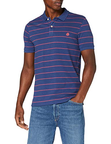 Springfield FR Raya Slim-c/13 Polo, Azul (Medium_Blue 13), S (Tamaño del Fabricante: S) para Hombre