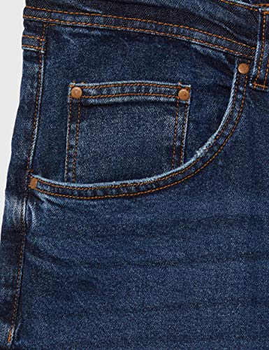 Springfield Jeans Regular-Stretch Med Oscuro-c/11 Pantalones, Azul (Dark_Blue 175718011), 40 (Tamaño del Fabricante: 40) para Hombre