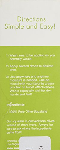 Squalane 100% Pure (2 oz (60 mL)) by Timeless Skin Care