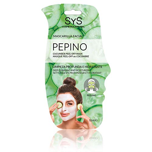 S&S Cosmetica natural MASCARILLAS FACIALES PEELING 10ml (PEPINO)