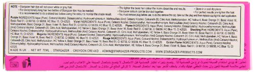 Stargazer Coloración Semipermanente, Rosa Estridente - 70 ml