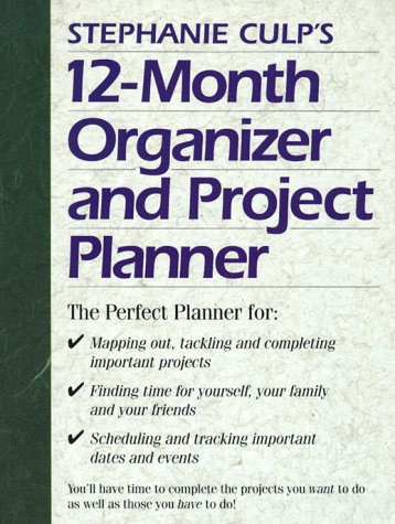 Stephanie Culp's 12 Month Organizer and Project Planner