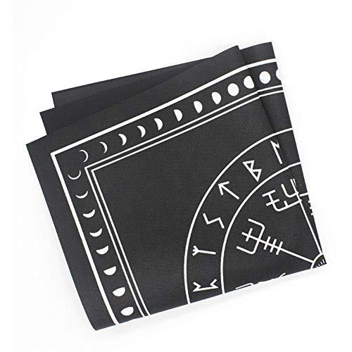 Stronrive Mantel Especial Tarot - Astrología Adivinación Tarot Mantel para Entusiastas Consejeros Psicológicos Magos - 50x50cm