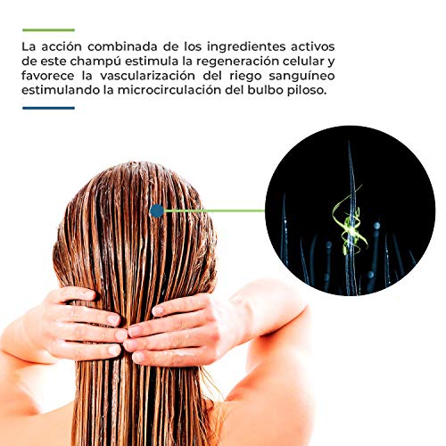 SUARBOL COSMETICS Champú Anticaída Natural Especialmente Para Problemas De Alopecia ‍ Fortalece y Previene la Caída | Con Aloe Vera | Si Tienes El Cabello Dañado Mira