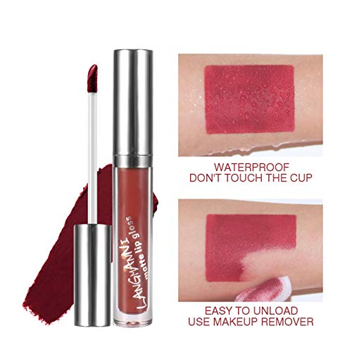 Subsky Pintalabios Mate 6 PCS, Set de Lápices Labiales Líquidos Mate Brillo de Labios Líquido Impermeable, Duradero