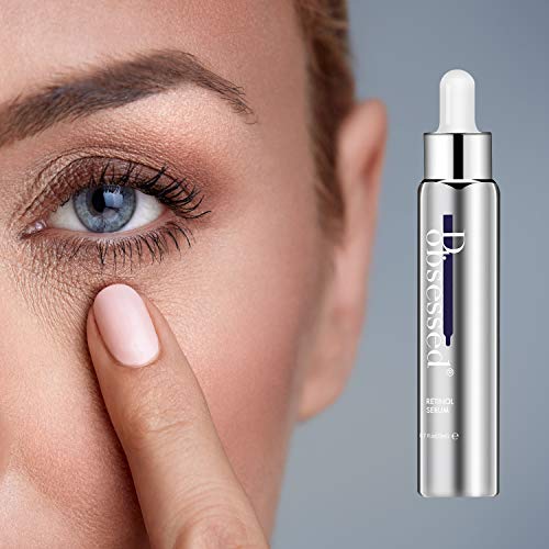 Suero de Retinol para Cara y Cuello, con Retinol Encapsulado al 3%, Ácido Hialurónico y Vitamina C, Hidratante de Alta Dosis Antienvejecimiento y Antiarrugas, Reduce Arrugas y Líneas Finas (20ml)