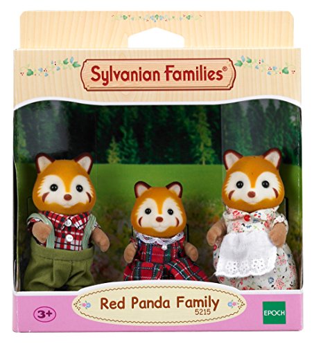 Sylvanian Families - 5215 - Familia Panda Rojo