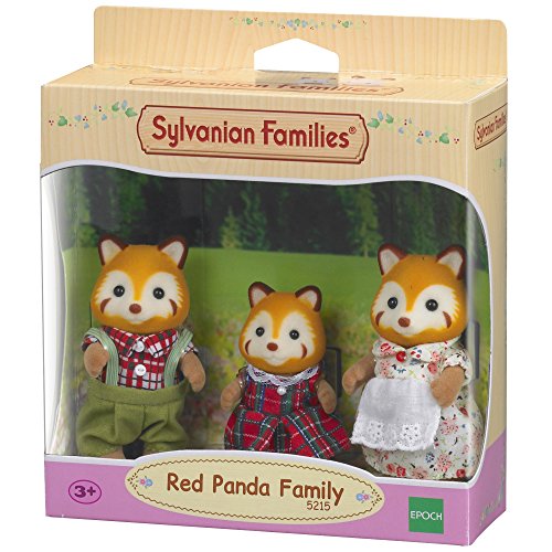 Sylvanian Families - 5215 - Familia Panda Rojo