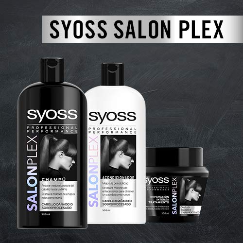 SYOSS - Champú Salon Plex - Tratamiento de Reparación Intenso - 500ml