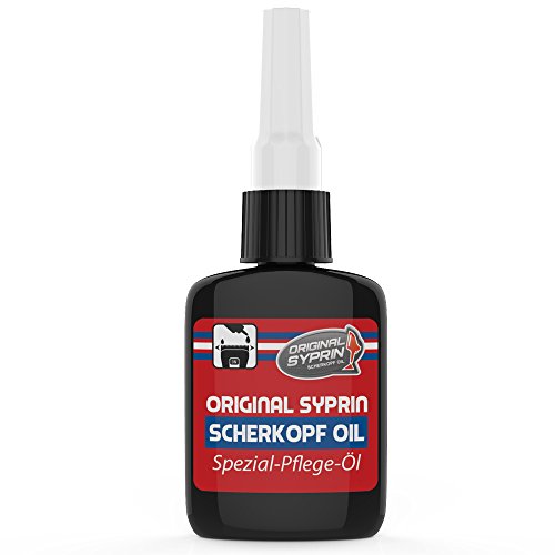 SYPRIN aceite de cabeza de afeitado - lubricante universal para máquinas de cortar pelo cortapelos I aceite maquina cortar