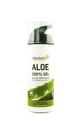 TABAIBA Aloe Vera Gel, Gel con Aloe Vera, 150 ml