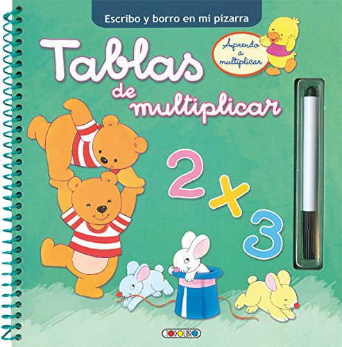 Tablas de multiplicar (Escribo y borro con mi pizarra)