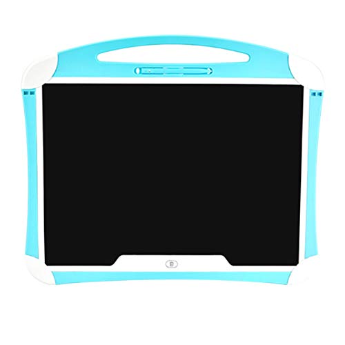 Tablero De Escritura LCD De Dibujo De 20 Pulgadas, Pizarra Borrable, Adecuado para Niños Mayores De 2 Años, Cuaderno Diario, Uso De Oficina En El Hogar. (Azul Rosado),Azul