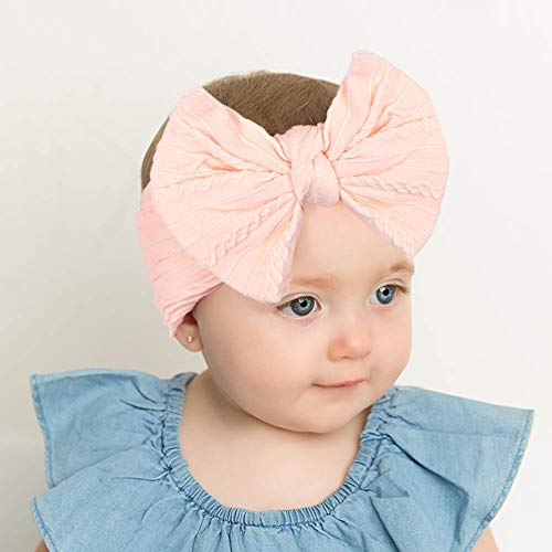 Tacobear Diademas Bebe Niñas Nudo Banda Flores Cintas de Pelo Cabeza Elástica Turbante algodón Venda de Pelo para Bebe Niñas Accesorios para el Cabello (8 Bebe Diademas B)