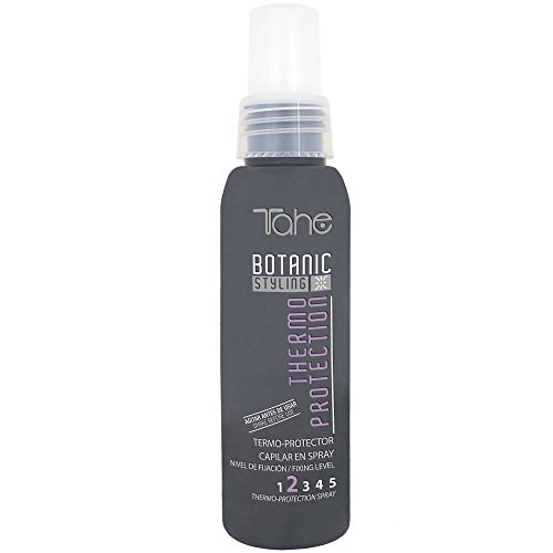 Tahe Botanic Styling Thermo Protection Spray Termo-Protector Ideal para Proteger del Uso de Planchas y Secadores, Fijación 2, 100 ml