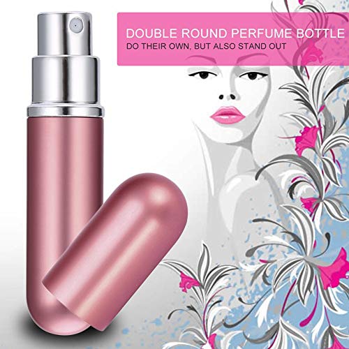 Tamaño portátil Moda Viaje Recargable Botella de Perfume Mini Botellas de Aerosol vacías Atomizadores de Perfume Envases cosméticos