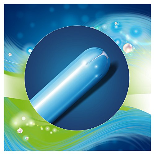 Tampax Pearl Super aplicador tampones, pack de 4, 18-count