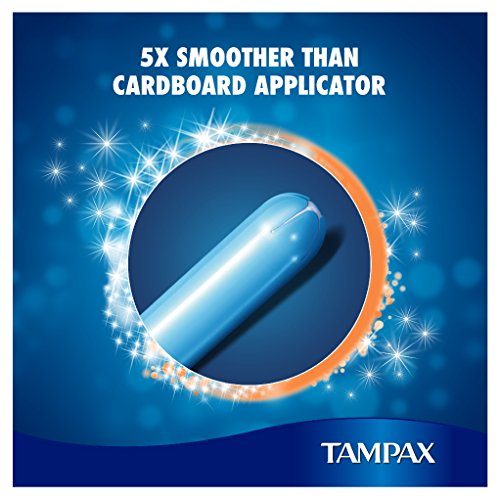 Tampax Pearl Super Plus Aplicador tampones, 4 unidades, 18-count