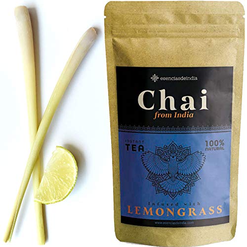Té Chai Latte en Polvo instantáneo GIRNAR 300g - Te Lemongrass Chai - Chai Tea Latte - Chai Te - Chai Latte Powder - Te Negro Chai - Chai Lemongrass - Te Chai - Chai Latte