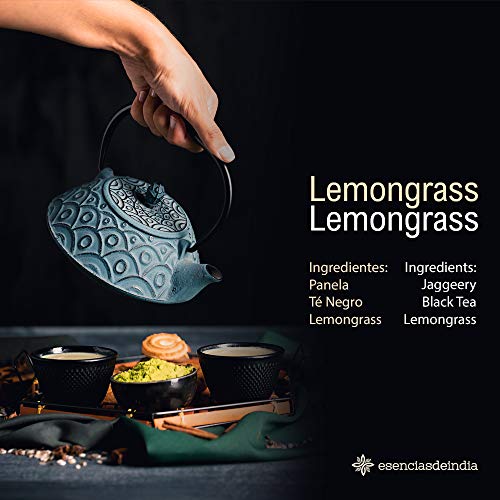 Té Chai Latte en Polvo instantáneo GIRNAR 300g - Te Lemongrass Chai - Chai Tea Latte - Chai Te - Chai Latte Powder - Te Negro Chai - Chai Lemongrass - Te Chai - Chai Latte