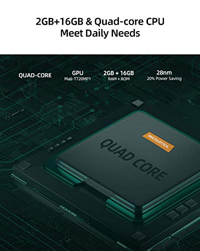 Teléfono Móvil Libres, DOOGEE X95 Android 10 Smartphone Libre 4G, Pantalla 6,52 Pulgadas, 4350mAh Batería, Smartphone Dual SIM, Triple Cámara 13MP+5MP, 16GB ROM, 128GB SD, Face ID - Verde