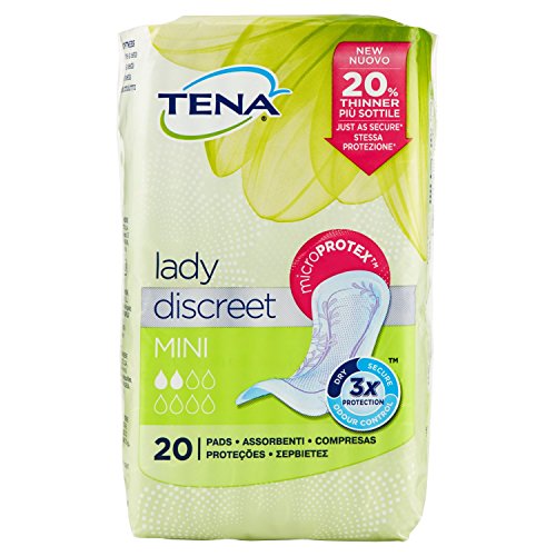 TENA Lady discreet compresas de incontinencia mini paquete 20 uds