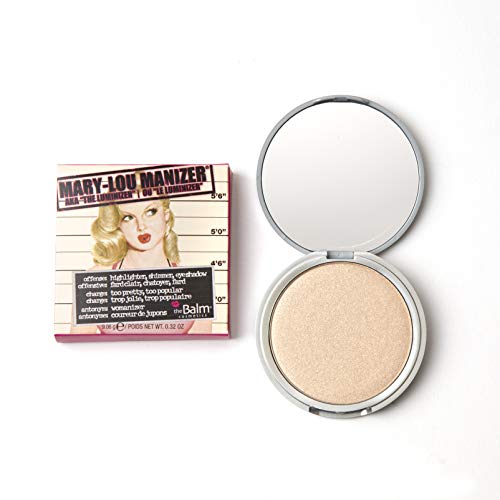 The Balm Highlighter Powder Mary Lou Manizer Shimmer Highlighter Puder Rozświetlający