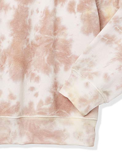 The Drop Caroline Sudadera de Manga Larga Con Forro Polar para Mujer, Desteñido canela, 3X