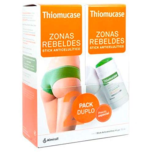 Thiomucase Duplo Stick Woman 2x75ml, Negro, Estandar